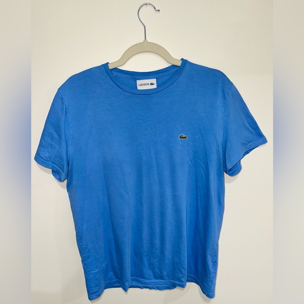 Light Blue Lacoste t-shirt